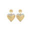 Promise Heart - Lab Diamond Drop Earrings